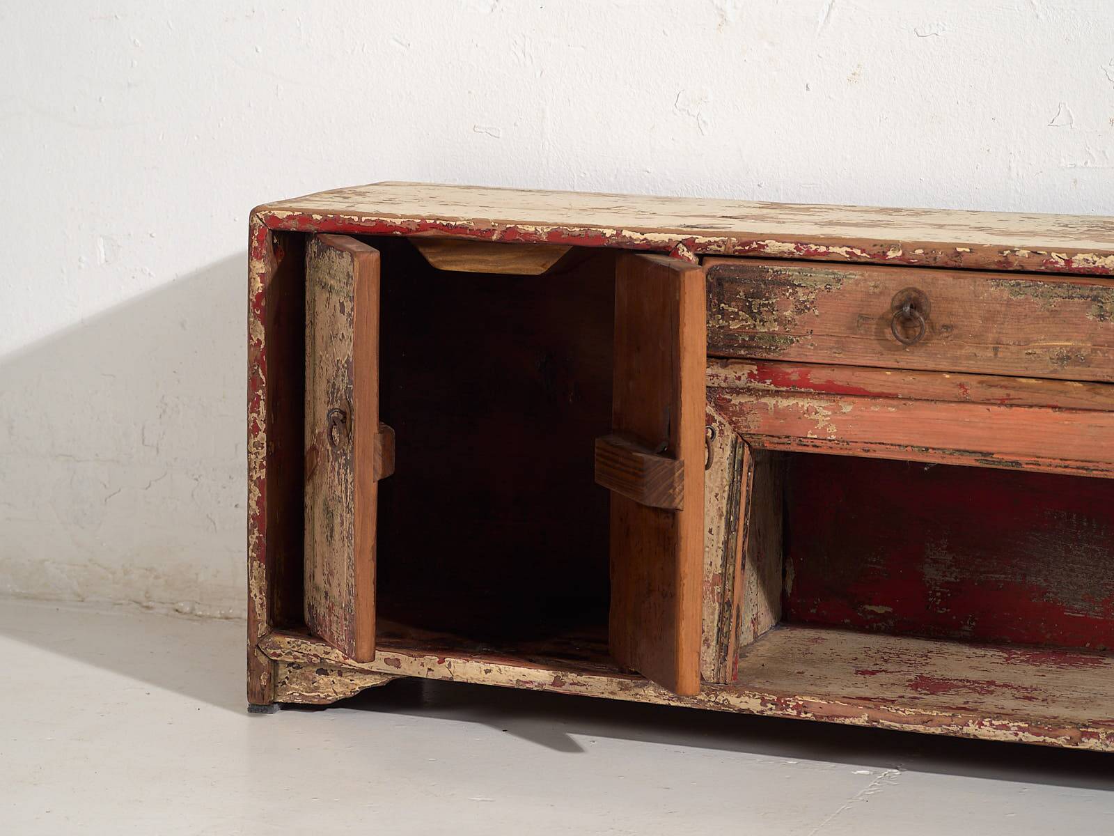Antique Wabi Sabi Style TV Cabinet (c.1900)
