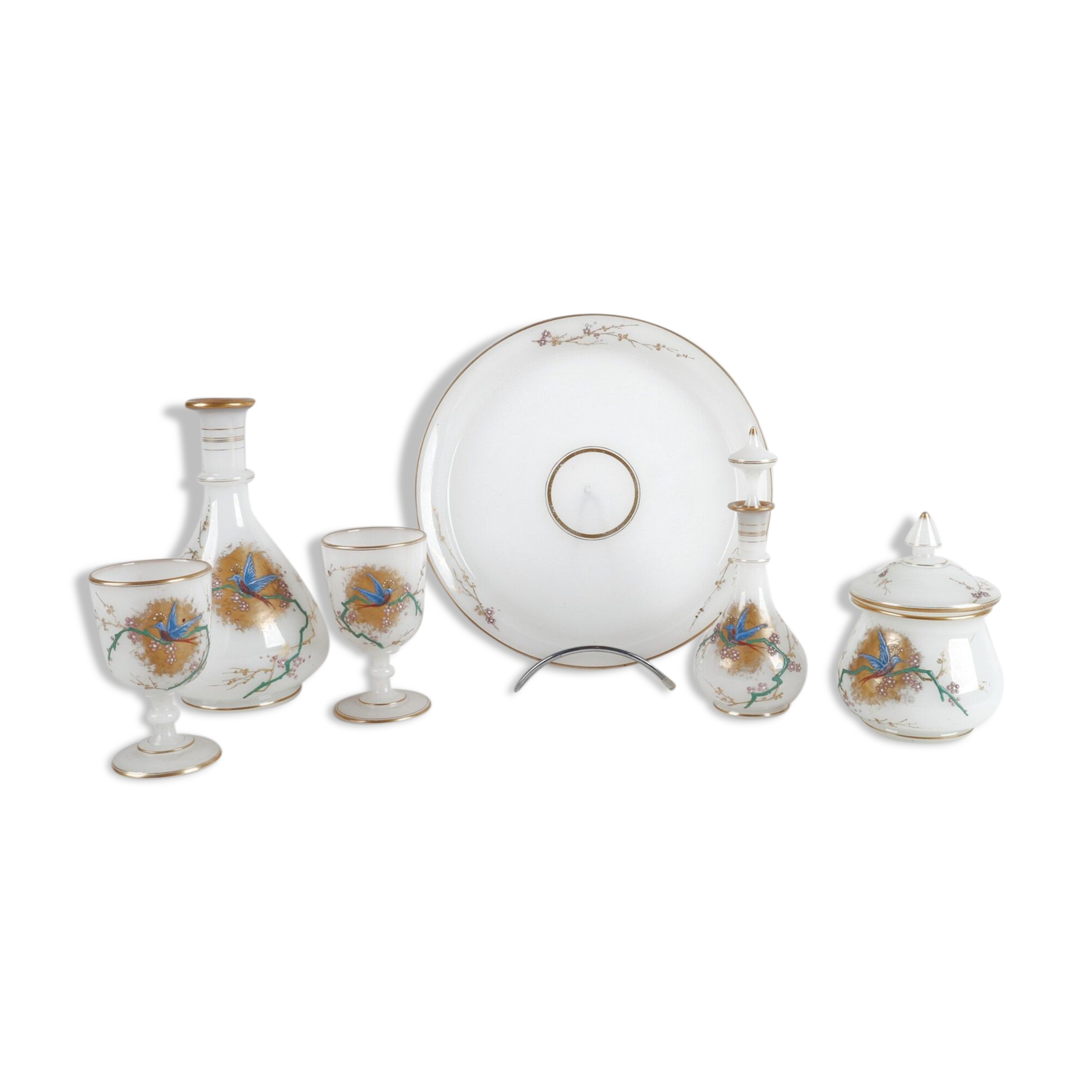 Water glass service at the end of the 19th century