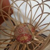 Rest plant rattan wicker 1960 1970