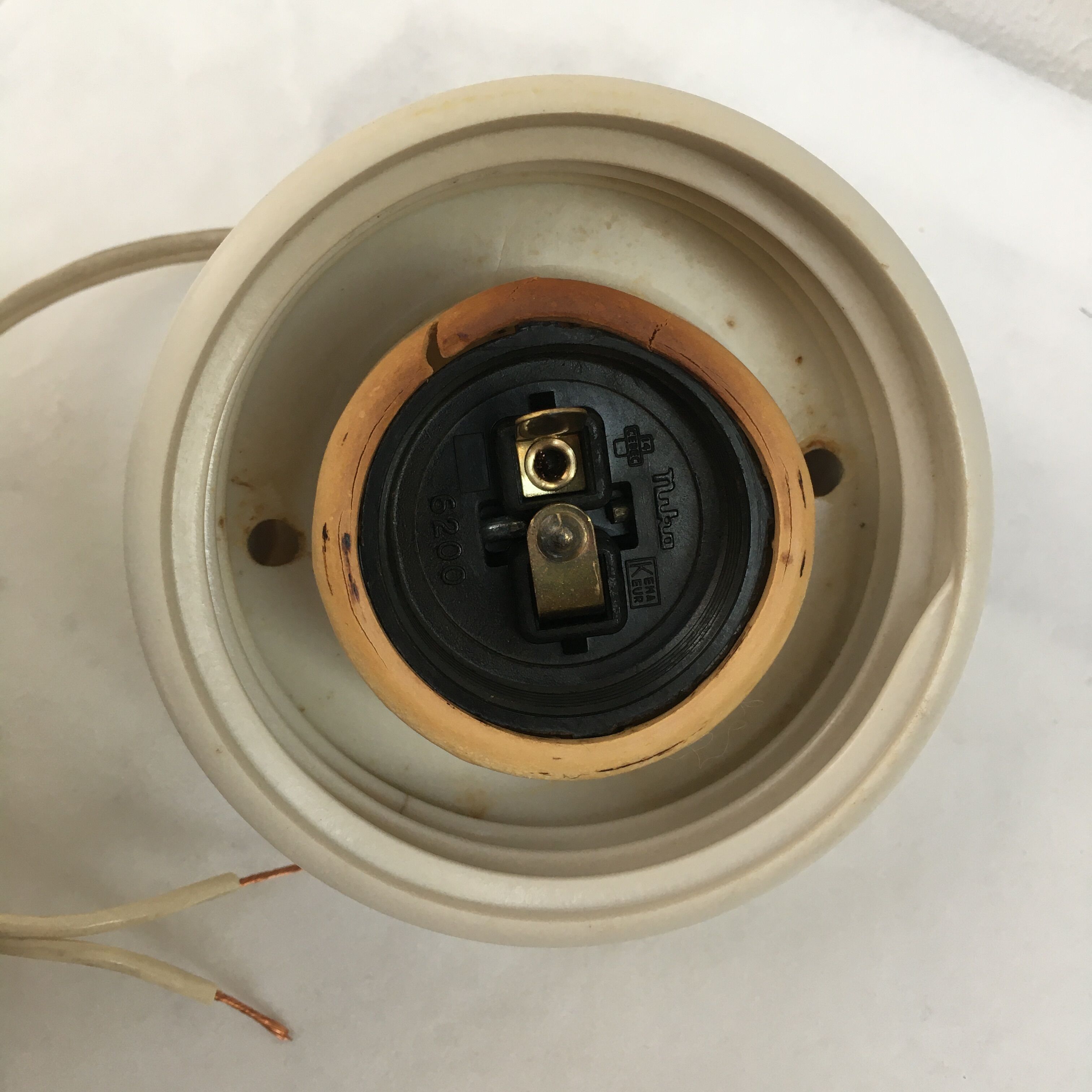 Vintage Bo Niko Bauhaus style wall lamp