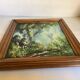 Mountain and torrent landscape painting