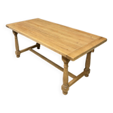 Solid oak farmhouse table