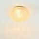 Large Amber Bubble Glass Ceiling Ceiling Light - H.Tynell, Limburg, 1960s