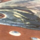 Lluis Puigdemont dish with fish decoration