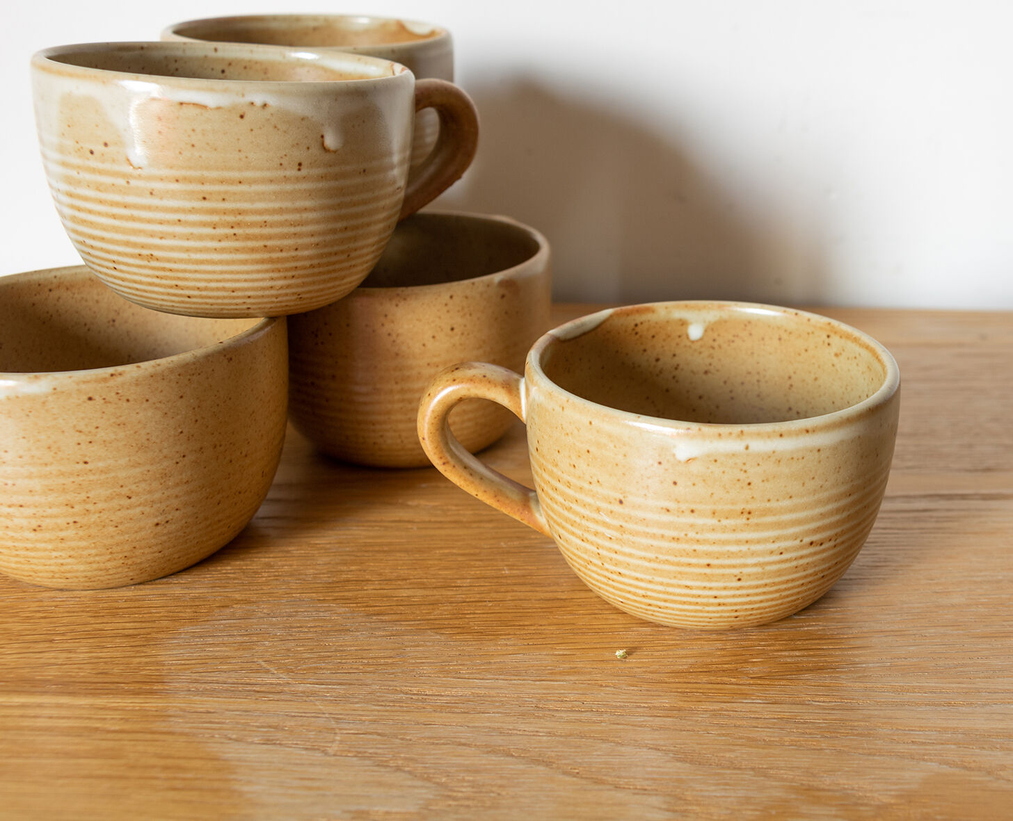 6 Tasses en grès