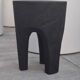 Burnt wood stool shou sugi ban