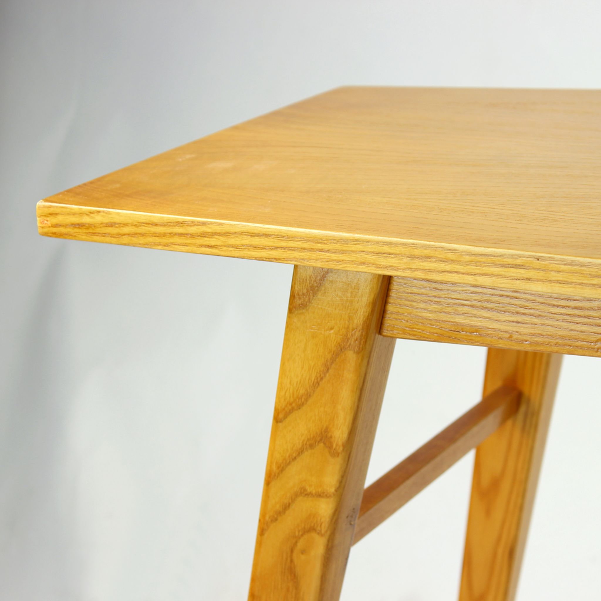Mid Century Coffee Table In Oak, Czechoslovakia 1960s