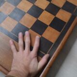 Vintage wooden chess