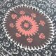 Vintage hand-embroidered tablecloth 158x162 cm