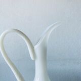 White opaline ewer