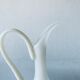 White opaline ewer