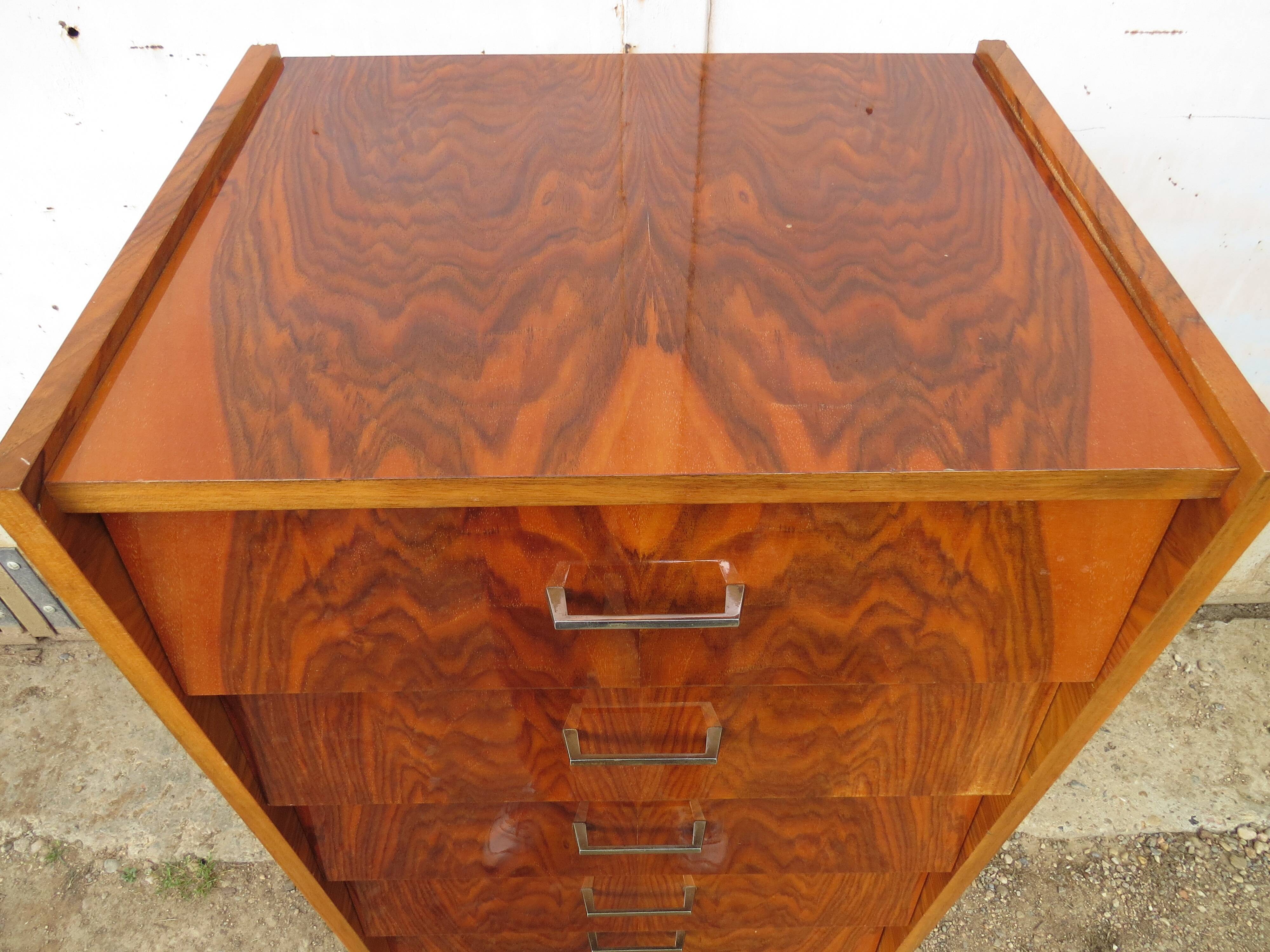 60's rosewood chiffonier