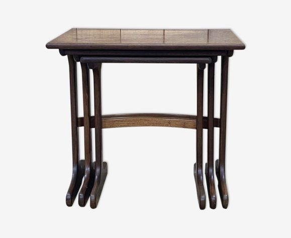 Teak trundle table from the 70s