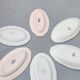 Set of 6 antique earthenware dishes by Gien and St Amand
