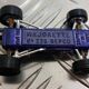 Lot of old vintage racing cars