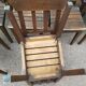 Ensemble lot de 20 chaises en bois de bistrot
