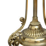 Victorian Brass Floor Standard Lamp par R. W. Winfield, Birmingham