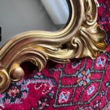 Baroque mirror in gilded wood