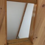 Tablet mirror, solid wood