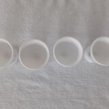 4 COQUETIERS decoration blue flowers arcopal veronica