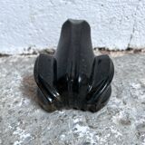 Black marble frog paper press