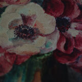 Pastel with anemones