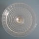 old glass bowl on foot pressed glass compote art deco old glass bowl dish
