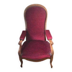 Fauteuil Voltaire ancien - inclinable