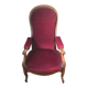 Antique Voltaire armchair with adjustable reclining mechanism – 3 positions