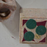 Vintage marble candle holder