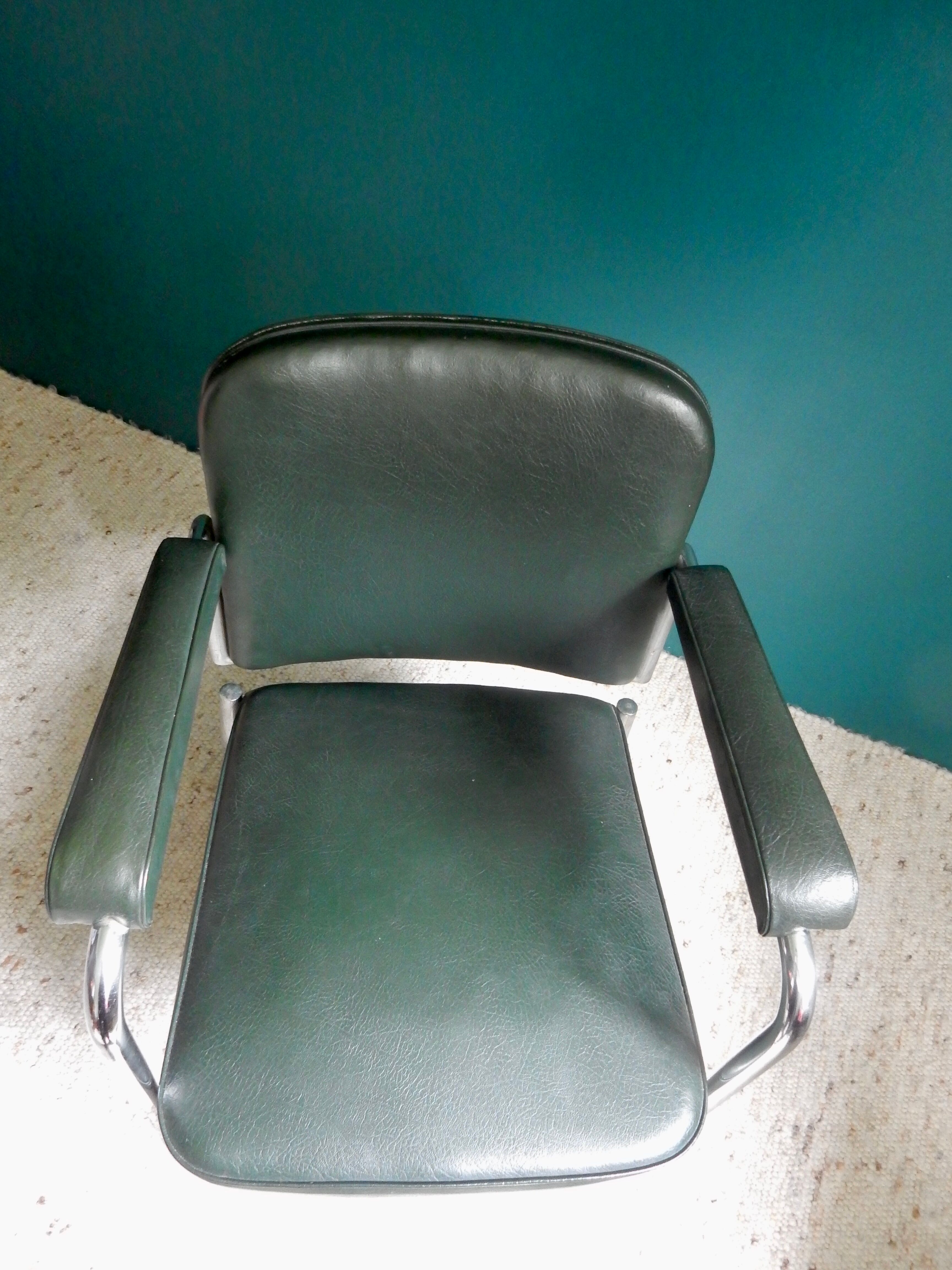 Roneo skaï office chair from the 60s