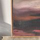 Abstract oil painting on canvas