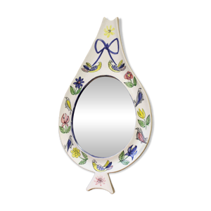 Miroir en céramique - jean lespinasse