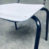 Industrial Dutch Stacking Chairs, 1960s, Set of 10