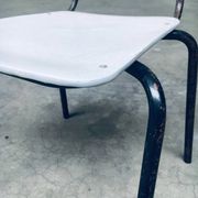 Industrial Dutch Stacking Chairs, 1960s, Set of 10