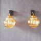 Paire d'appliques dlg Helena Tynell 70s