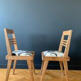 Pair of vintage 1940s chairs