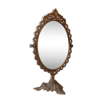 Ancient bronze psyche mirror 30x20cm