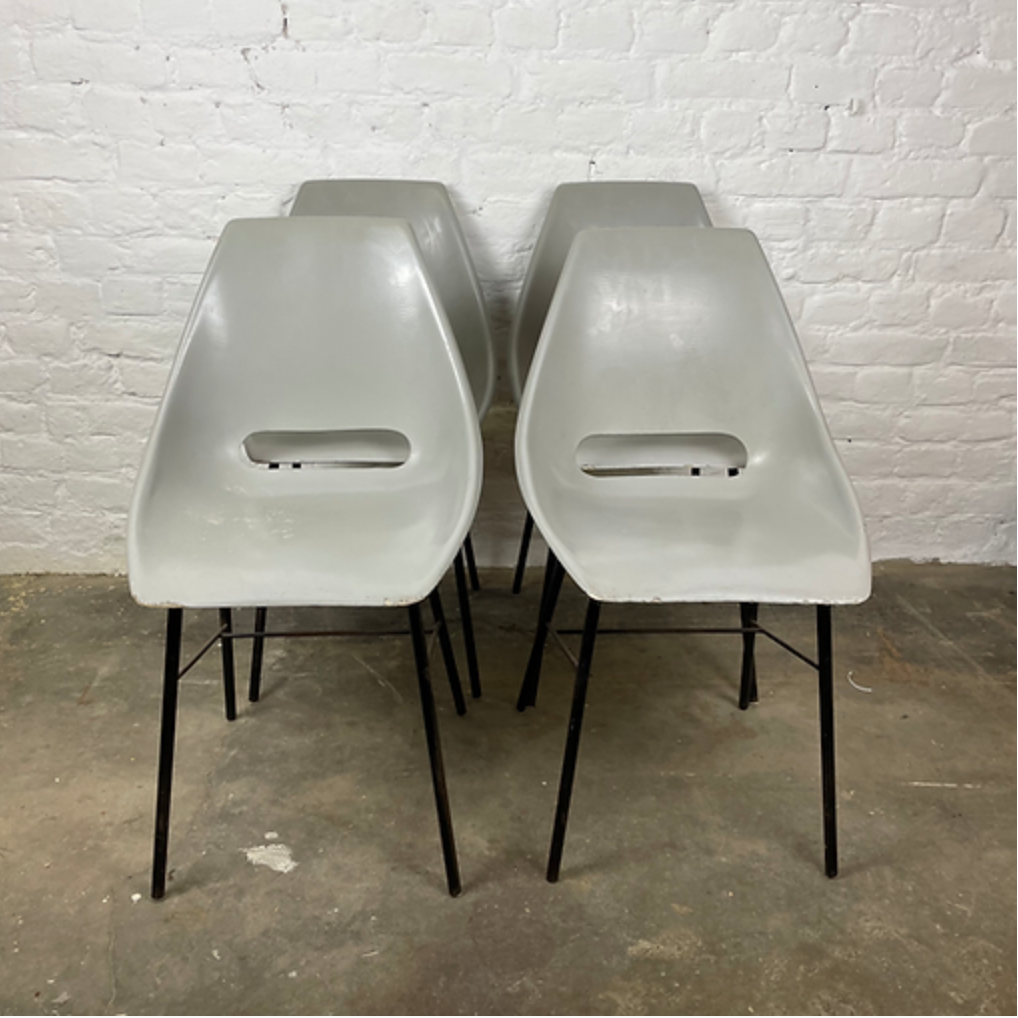 Set of 4 chairs by Miroslav Navratil