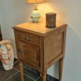 Bedside table - Louis XVI style - Solid oak