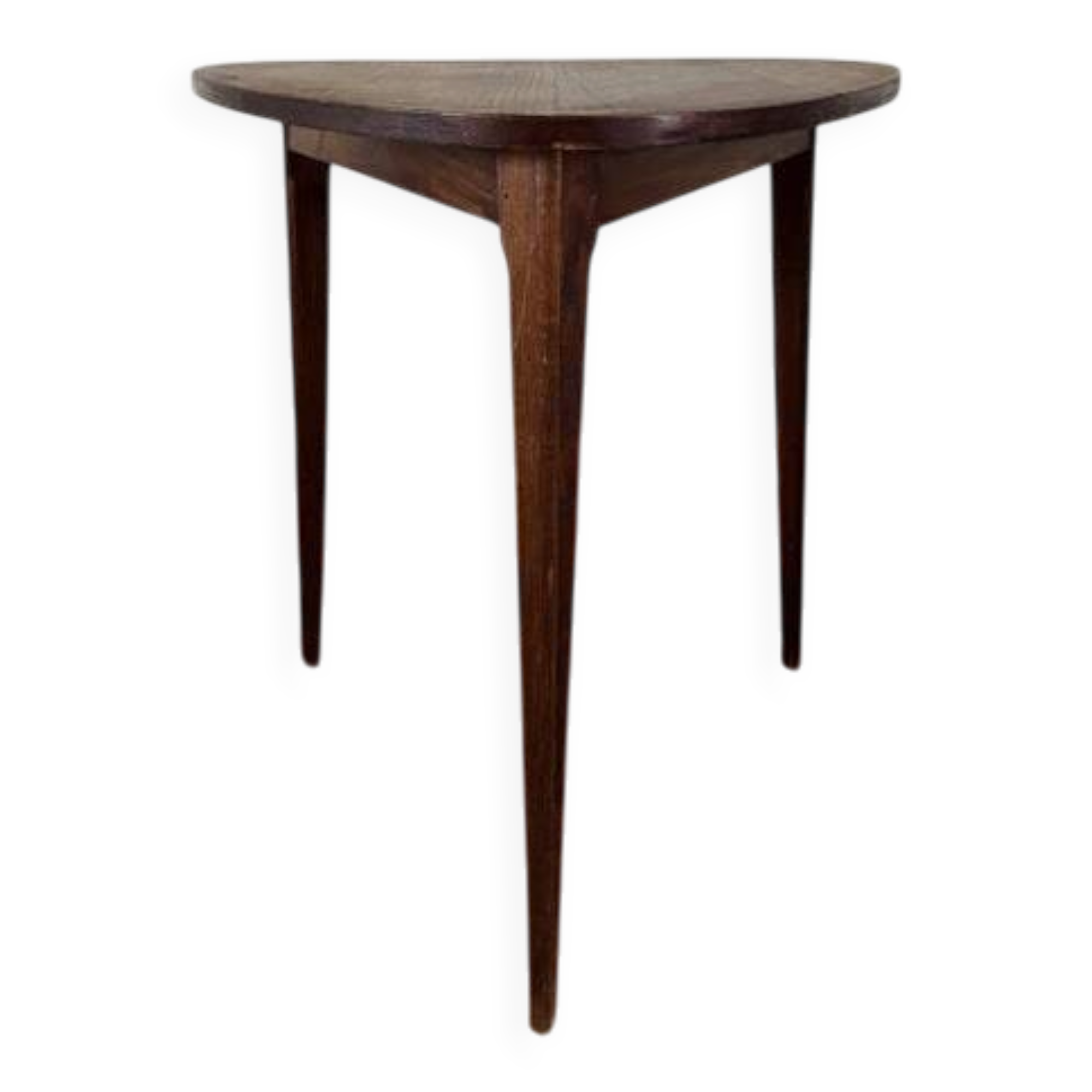 Tripod wooden table modernist