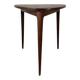 Tripod wooden table modernist