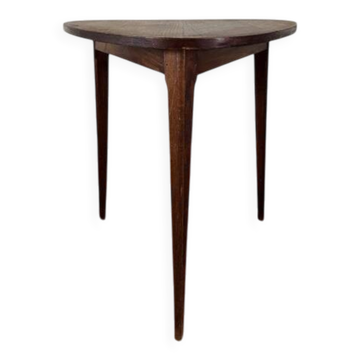 Table tripode moderniste en bois