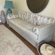 Large bespoke sofa – Farrow & Ball paint "Elephant's Breath"