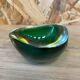 Cendrier Sommerso en verre de Murano en forme de diamant de Flavio Poli pour Seguso