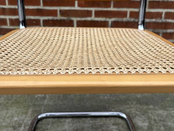 Ensemble de 4 chaises modèle Cesca B32 conçu par Marcel Breuer design