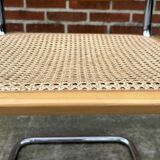Set of 4 chairs model Cesca B32 designed by Marcel Breuer design