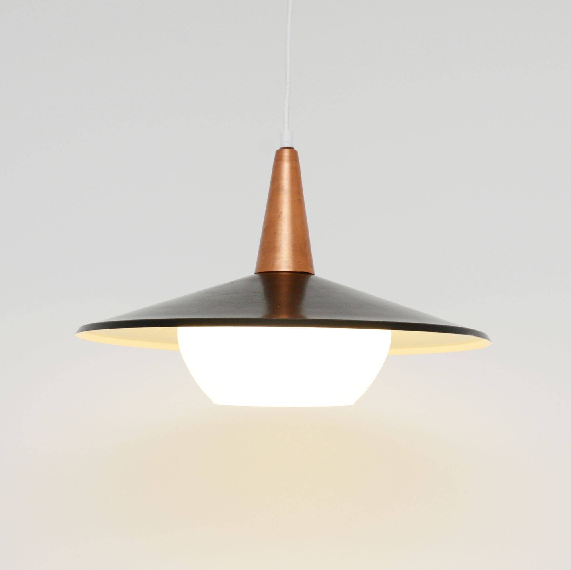 Glass lamp, Denmark 1960s