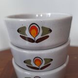Set of 3 Saint Amand Earthenware Ramekins