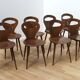 Suite of 8 Baumann bistro chairs